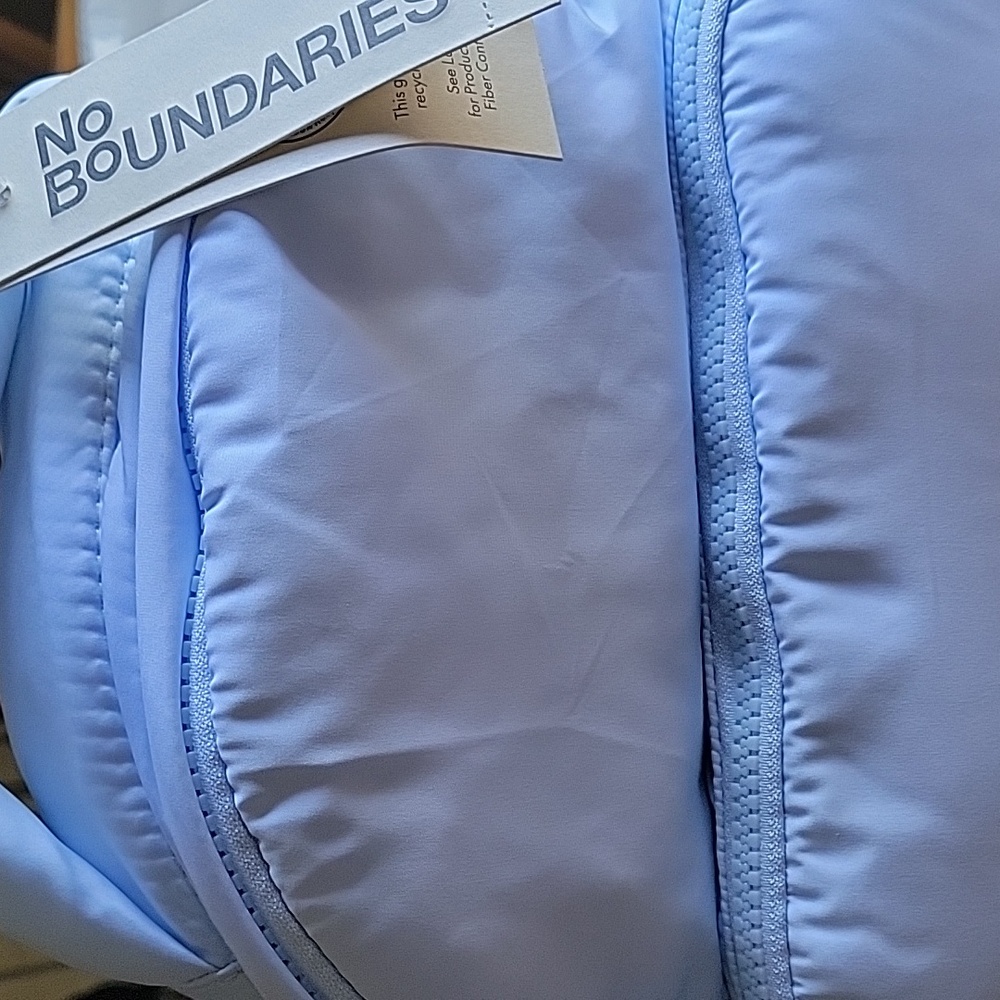 Blue Puffy Mini Backpack - Picture 4 of 5